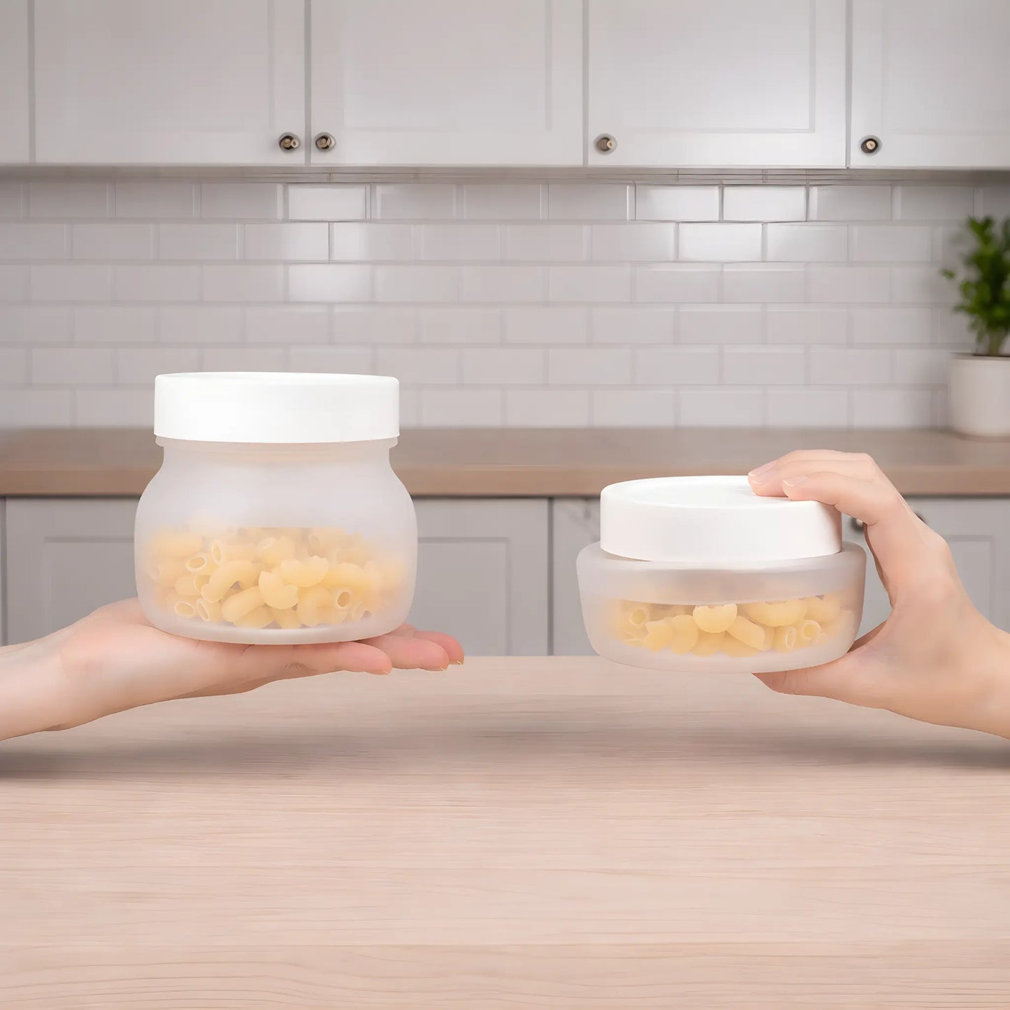 2-pakning FlexiJar matbeholder